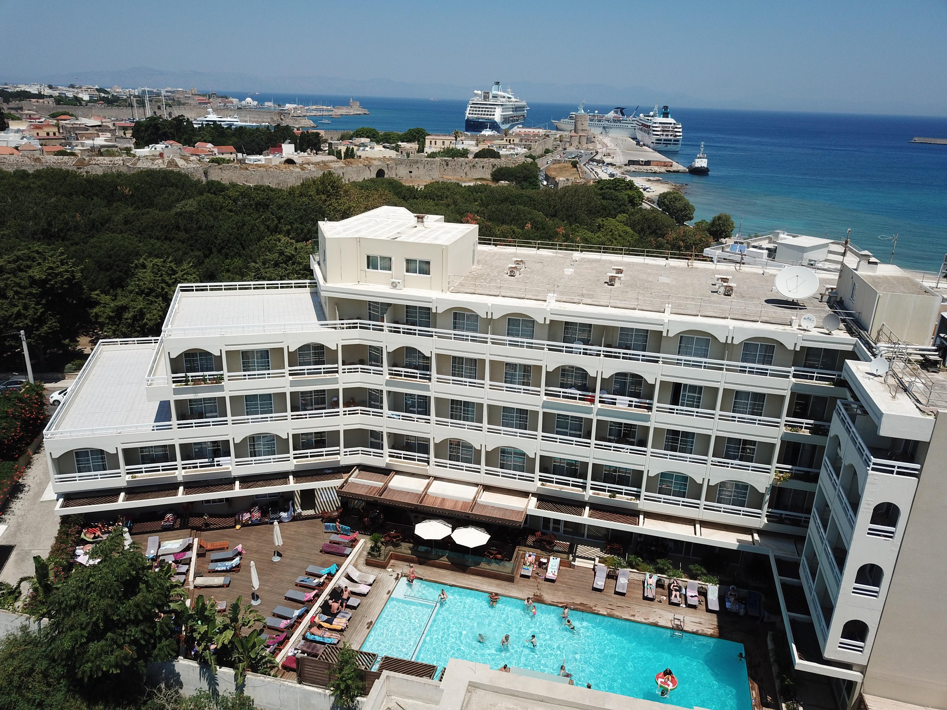 Athineon Hotel Rhodes City Exterior photo